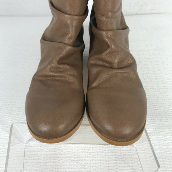 Anthropologie Womens Maia Brown Pull On Boots 8.5 - Picture 5 of 10